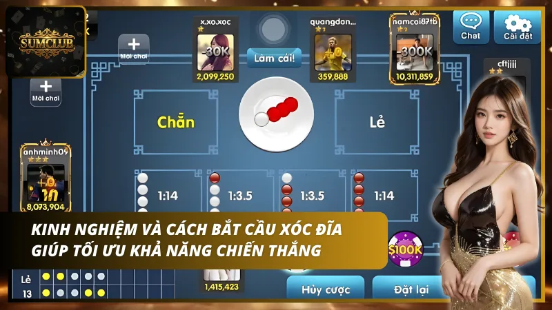 Kinh nghiệm chơi xóc đĩa tỷ lệ thắng 99%