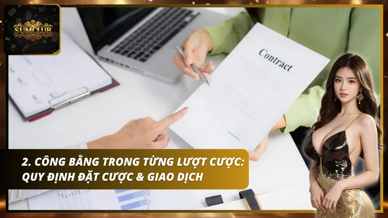 Quy Định Đặt Cược và Giao Dịch tại Sumclub