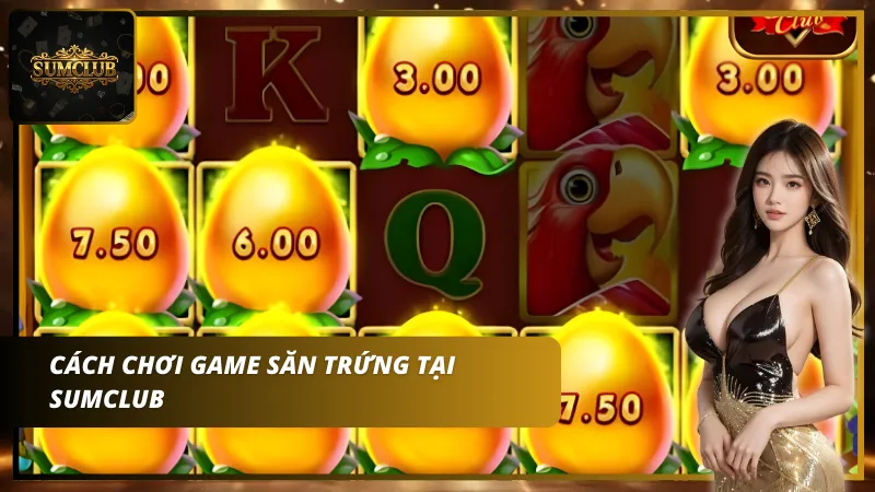 Săn trứng Sumclub mang tính giải trí cao kết hợp với nhiều sự kiện và vòng quay may mắn