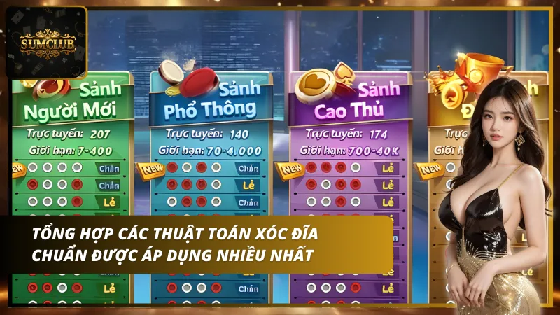 Tổng hợp các thuật toán xóc đĩa chuẩn