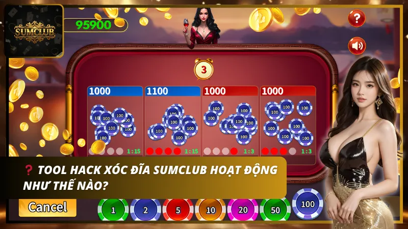 Chức năng cơ bản của tools hack xóc đĩa