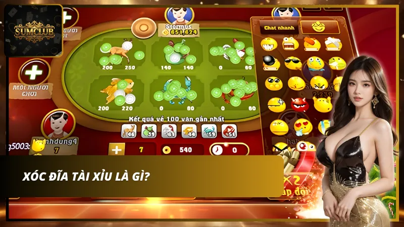 Xóc đĩa kết hợp với tài xỉu tại Sumclub